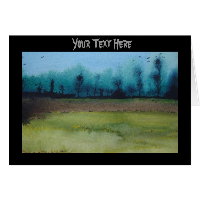 original spooky mystic woodland landscape (Front Horizontal)