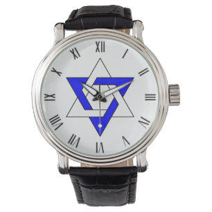 Original Star of David symbol Two colours Watch