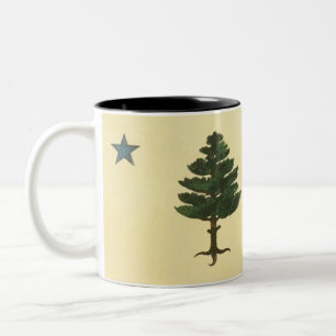 Original State of Maine Pine Tree Flag Mug