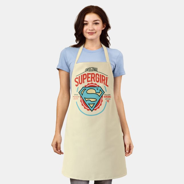 Original Supergirl Vintage Logo Badge Apron (Worn)