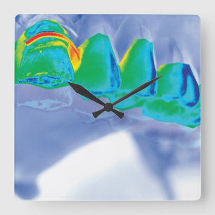 Original Teeth Design Dentist Wall Clock