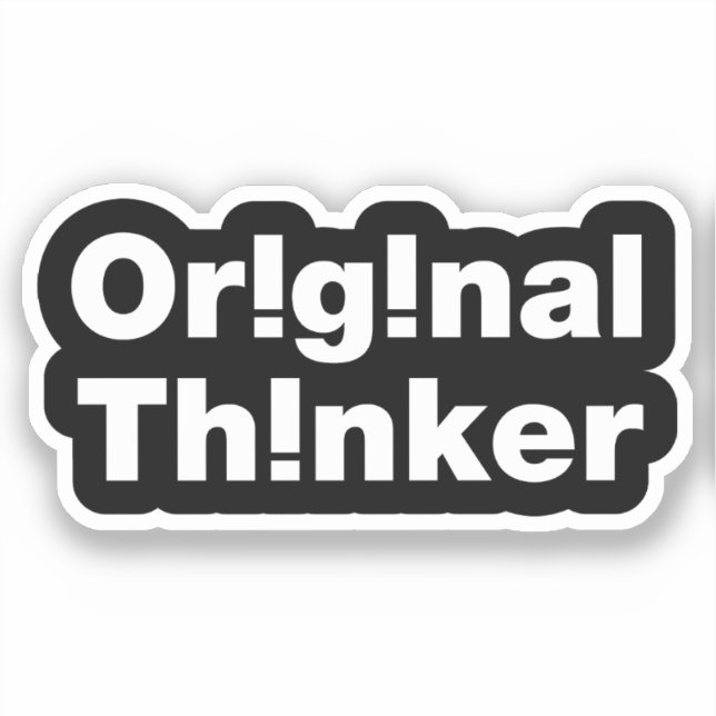 Original Thinker (Front)