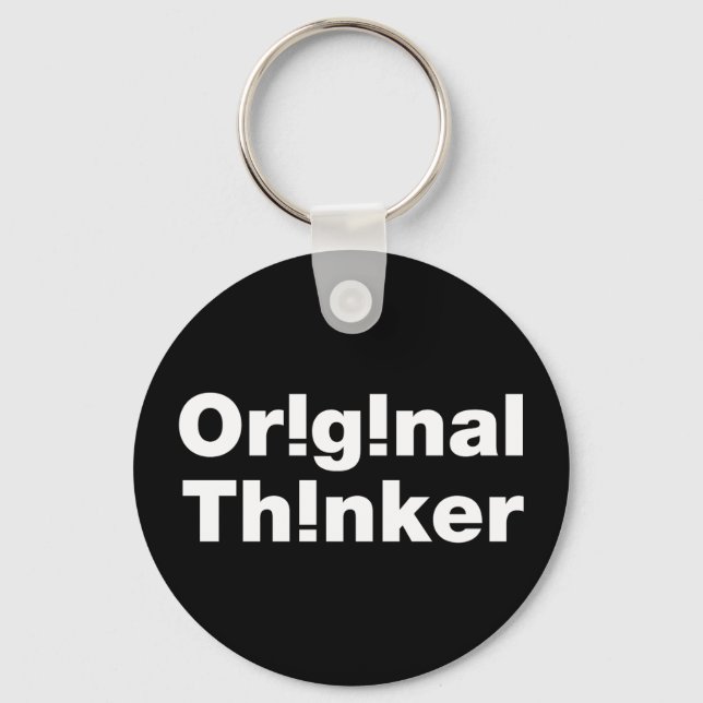 Original Thinker Key Ring (Front)