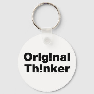 Original Thinker Key Ring