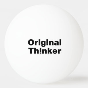 Original Thinker Ping Pong Ball