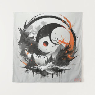 Original Tranquil Koi Tapestry