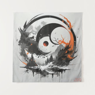 Original Tranquil Koi Tapestry