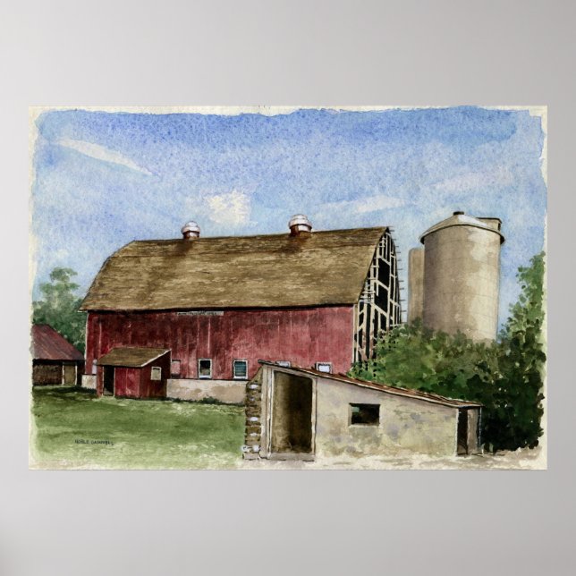 Original Trescher Barn - poster (Front)