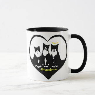 Original TuxedoTrio Heart Mug