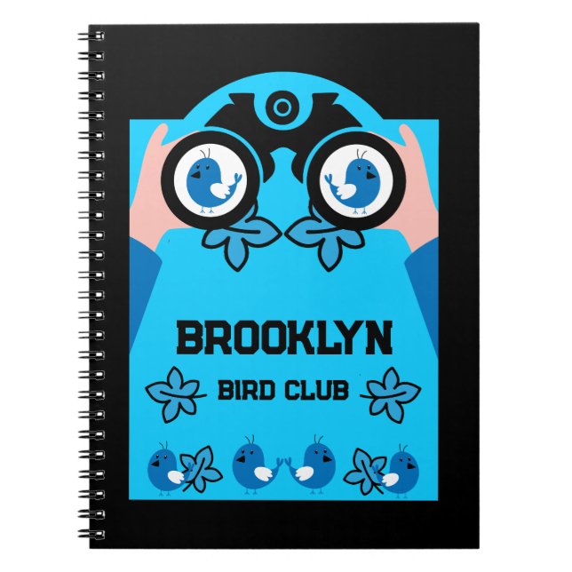 Original Unique Birdwatcher Notebook (Front)