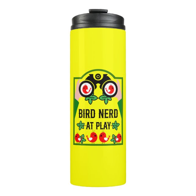 Original Unique Birdwatcher Thermal Tumbler (Front)