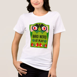 Original Unique Birdwatcher Tri-Blend Shirt