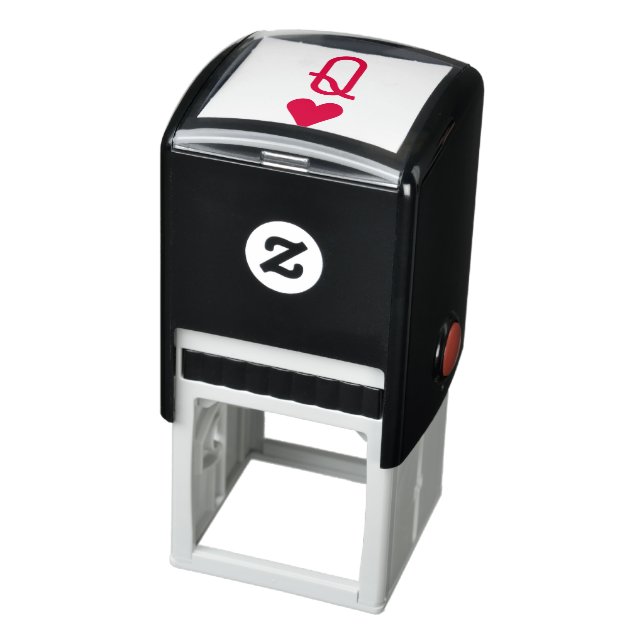 Original Valentine's Day Queen of hearts red symbo Self-inking Stamp (Product)