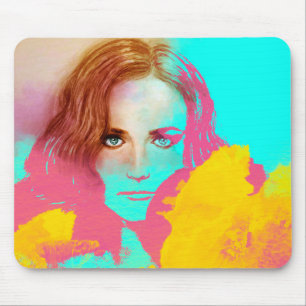 Original vintage art mousepad - Intense