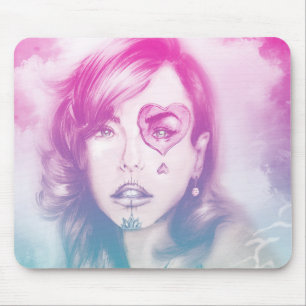 Original vintage art mousepad - Rainbow