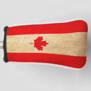 Original Vintage Patriotic National Flag of CANADA Golf Head Cover