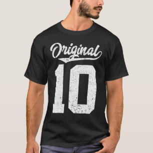 Original Vintage Style Of It´s My 10th Birthday T-Shirt
