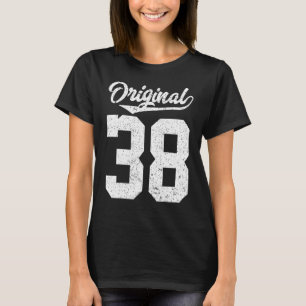 Original Vintage Style Of It´s My 38th Birthday T-Shirt