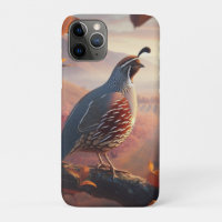 Original Watercolor California Quail Bird