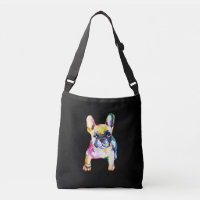 Original Watercolor Hand French Bulldog Gift