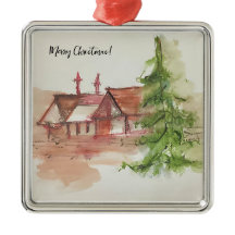 Original watercolor sketch 