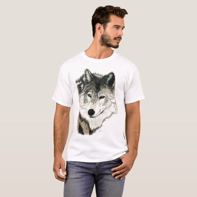 Original Wolf Art T-Shirt (Front Full)
