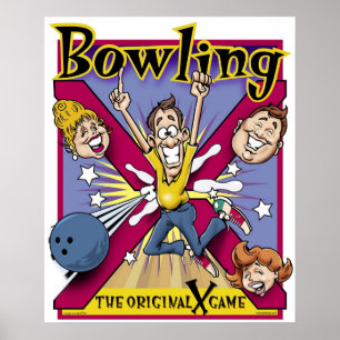 Original "X" Game Poster