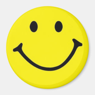 Original Yellow Smile Face Magnet