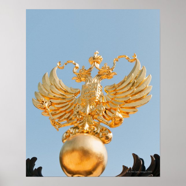 Originally a Byzantine symbol, the double-headed Poster (Front)