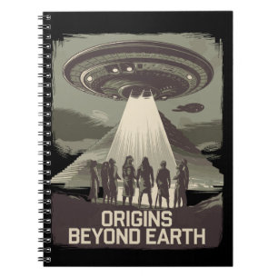 Origins Beyond Earth Ancient Alien Theory Notebook