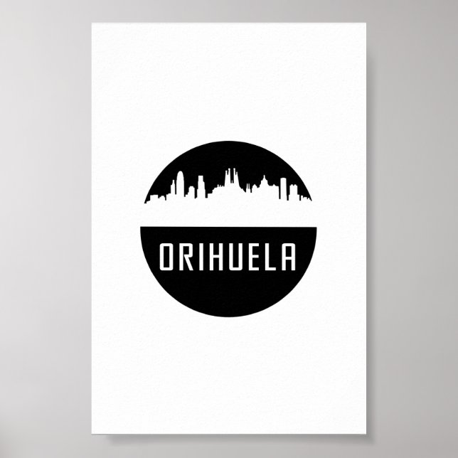 Orihuela | cities of Spain Poster (Front)
