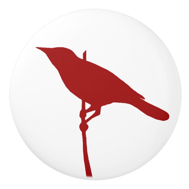 Oriole Ceramic Knob (Front)