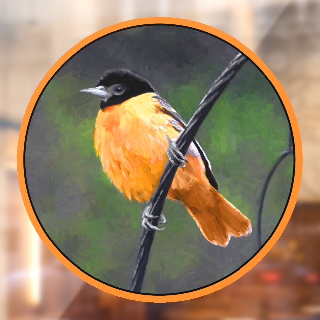Oriole Painting - Original Bird Art (Sheet 2)