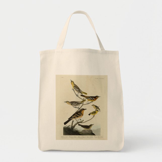 Orioles, Thrushes, from Audubon's Birds of America Tote Bag (Front)