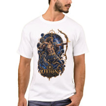 Orion Celestial Hunter Golden Constellation Mytho