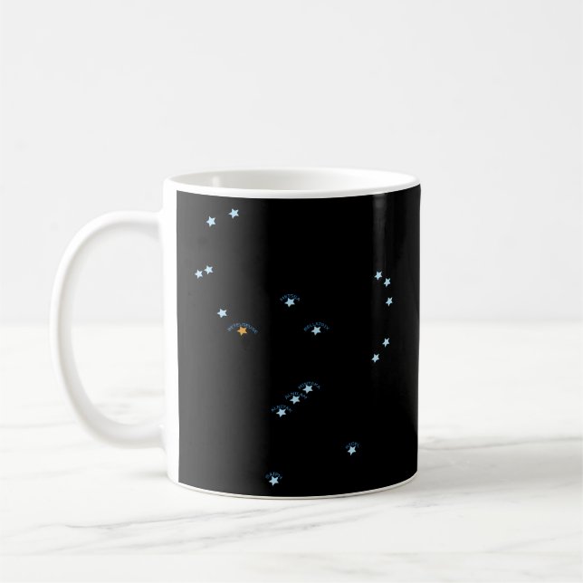 Orion Constellation Coffee Mug (Left)
