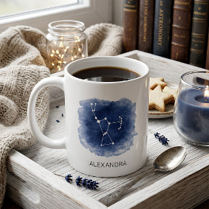 Orion Constellation Custom Name Coffee Mug