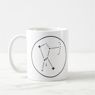 Orion Constellation Minimal Star Chart Coffee Mug