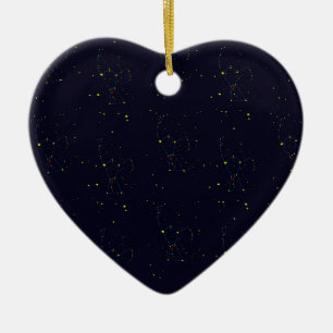 Orion constellation wallpaper ceramic tree decoration