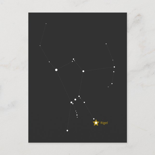 Orion (Customisable Layers) Invitation Postcard (Front)