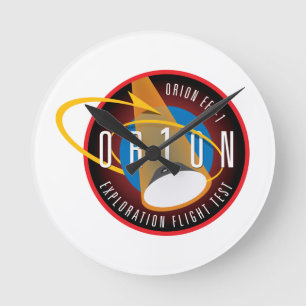 Orion Exploration Flight Test-1 Round Clock