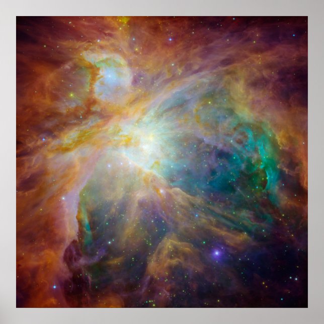Orion Nebula Astronomy Photo Poster (Front)
