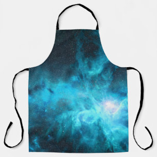 Orion nebula, blue light, astronomy. apron
