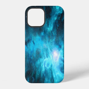 Orion nebula, blue light, astronomy. iPhone 12 case