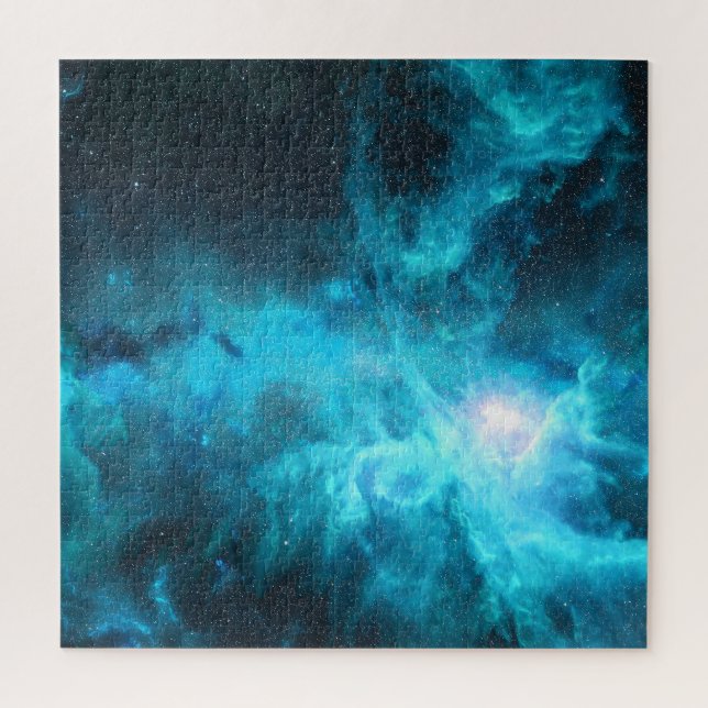 Orion nebula, blue light, astronomy. jigsaw puzzle (Vertical)