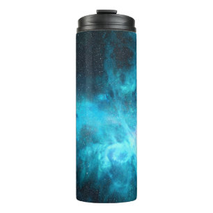 Orion nebula, blue light, astronomy. thermal tumbler