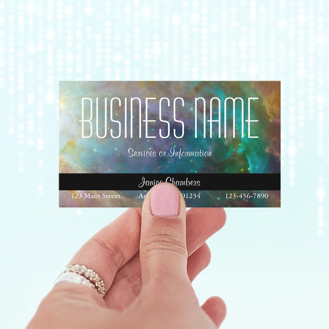 Orion Nebula Business Card (Create your own celestial business cards.)