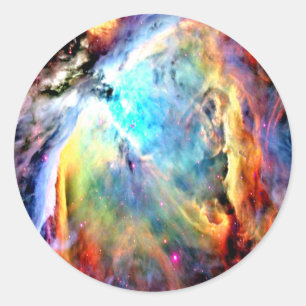 Orion Nebula Classic Round Sticker
