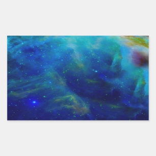 Orion Nebula cosmic galaxy space universe Rectangular Sticker