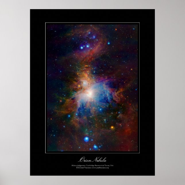 Orion Nebula gallery-style poster (Front)
